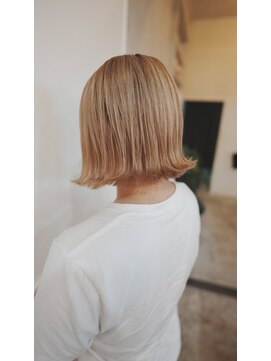 ボアップ 京橋店(boappu) #ハイトーンカラー#ブロンドヘア#ホワイトヘア#プラチナベージュ