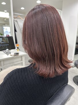 リト 天王寺阿倍野店(Retto:) ボブレイヤー×カシスピンク