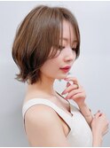 《豊中岡町》外ハネボブ/くびれレイヤーカット