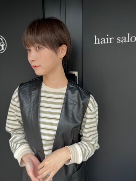 ガリカ 蔵前(Gallica) 【竹之内蔵人】透明感グレージュ/小顔ライン/ハンサムショート