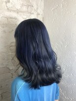 プライズ アイリス 池袋東口店(prize Iris)&nbsp;インナーカラー/ブルー/ミルクティーベージュ派手髪