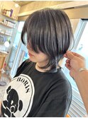 韓国風ウルフカット