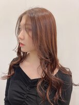 フィアート ヘアドレッシング サロン(Fiato Hairdressing Salon)&nbsp;オレンジブラウンカラー
