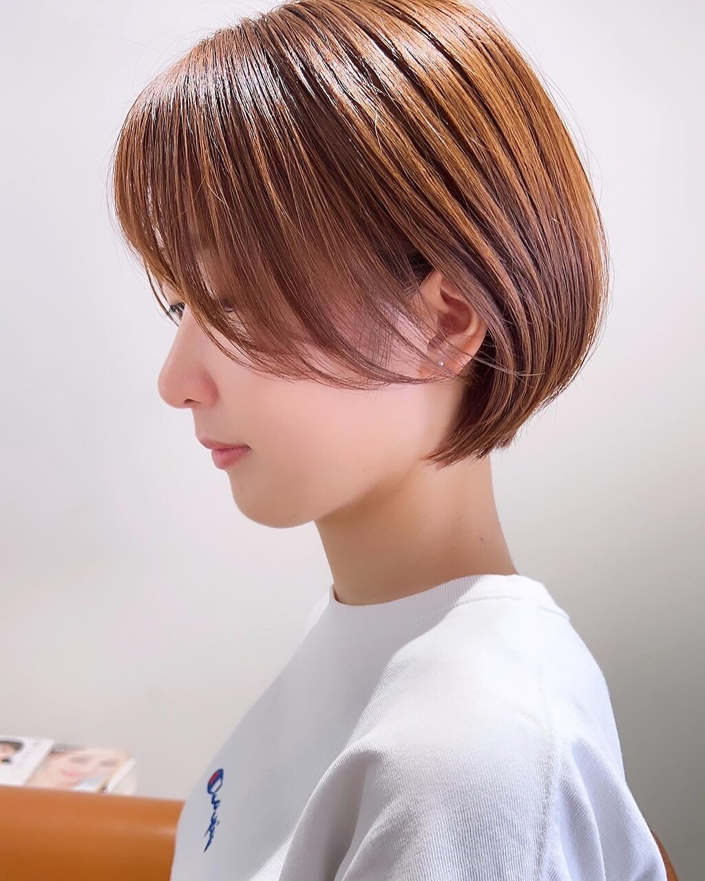 二度見したくなる丸みショートボブ：L185963329｜ヘアーズ