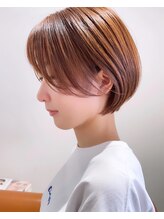 ヘアーズ ブランカ(hair s Branca) 二度見したくなる丸みショートボブ