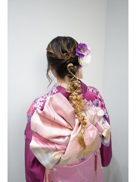 チェロ(CHERO) 【成人式】ヘアアレンジ&メイク&着付け