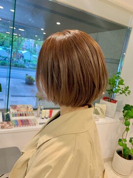 ハイストリートヘア(High street Hair) ハネ無し、まとまりボブ