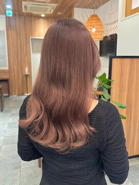 ビュートリアム ギンザ(BEAUTRIUM) レイヤーカット＊ピンクベージュ