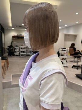 ココ なかもず店(COCO) レイヤーカット/ボブ/髪質改善/小顔/ココアベージュ