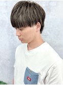 ハイライトカラー/マッシュ/ウルフ/アッシュ/ナチュラルショート
