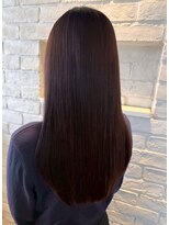 エヌアンドエー 春日部東口店(hair shop N&A)&nbsp;先までするんとキレイな指通り。まとまりロング/縮毛矯正