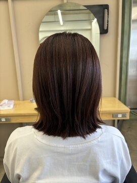 エイトオロク 那覇小禄店(EIGHT oroku) レイヤースタイル+暖色カラー