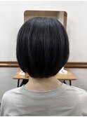 前下がり×ショートボブ
