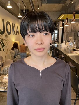 カオス(CHAOS) ショート× パーマ