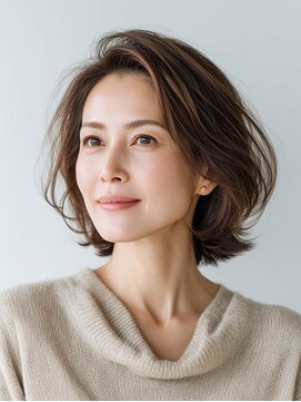 ビフィーノ リルネ(Bifino Rilune) 柔らかさと立体感を両立した大人ボブ