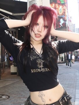 レディアル 渋谷(REDEAL) 韓国ヘア/ブリーチ/ハッシュカット/ワンホン【レイヤー/渋谷】