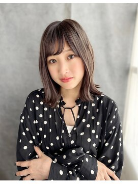 【40代のうねり改善】髪質改善ストレート※艶ミディアム」