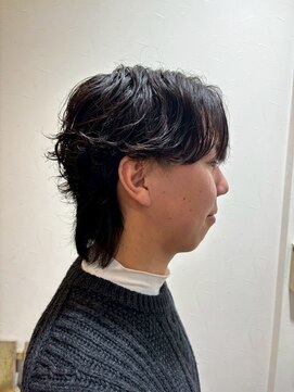 ヘアーワークス ボナ(HAIR WORKS bona.) メンズ　ウルフ
