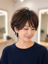 クロム(CHROM) 40代50代60代ショート/白髪ぼかし/ハイライト/髪質改善/入間