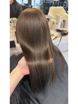髪屋 紬 髪質改善ストレート
