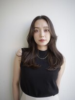 ヌヌ 渋谷 原宿 明治神宮前(nunu)&nbsp;レイヤーカットウルフカットボブグレージュオリーブべージュ