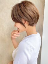 アフロート トウキョウ(AFLOAT TOKYO)&nbsp;似合わせショートボブ30代40代小顔銀座ひし形前上がり縮毛矯正