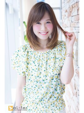 アルターリアン(aL ter LieN) 【aL-ter LieN TAKU】小顔カット☆ワンカールボブ　千葉