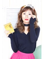 ヘアーガーデン バレッタ(hair garden barretta)&nbsp;スカーフが可愛いオンまゆレイヤー