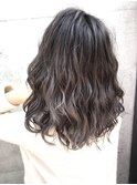 デザインカラー×ラフウェーブ×外国人風