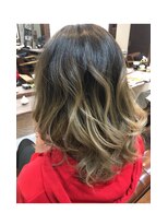 フェニーチェ(fenice international hair salon)&nbsp;バレイヤージュなグラデカラー♪