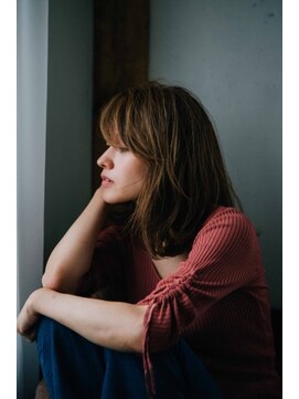 グランシャリオ 笹塚店(Grand Chariot) 【GrandChariot 笹塚】斜めバング外ハネセミディ