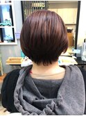 大人かわいいショートボブ