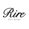 リル ヘアーデザイン(Rire hair design)のお店ロゴ