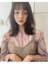 ベル 銀座並木通り店(Belle)&nbsp;くびれのある小顔ミディアムレイヤー×ボブルフ（恵比寿）