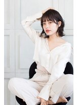 トティア 福島(Totia)&nbsp;【Totia福島】濡れ髪セミウェットウェーブ×ココアブラウン