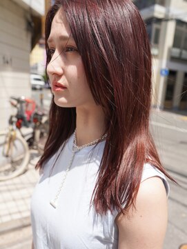 ヌース(NOUS) 【NOUS】ピンクカラー/レッドカラー/薬院天神今泉警固