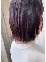 シュクルヘアー(Sucre Hair)&nbsp;pink＊タイトなヘアアレンジもかわいいミニボブ
