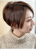『リアルサロンスナップ』ショートボブ