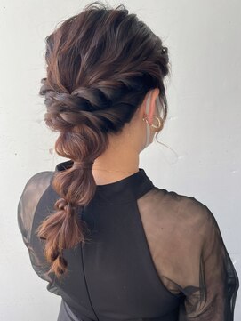 シュリット(schritt) ツイスト 玉ねぎ およばれヘアセット エジリ