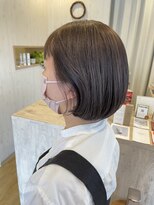 トムヘアー(TOM HAIR) ミニボブ×ダブルカラー