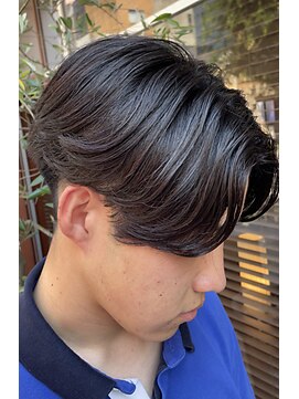 ノイ(neu) 毛流れニュアンスパーマ【髪質改善/デザインカラー】