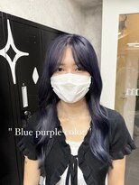 ティアム 渋谷店(Tiam shibuya) Blue purple color  イメチェン /ハイトーン/渋谷/渋谷駅