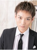 外国人風カラーでモテる！ツーブロックショートh札幌月寒