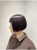 ミニボブ×裾カラー【金川】