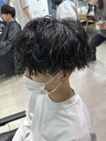 フィフス 天神大名(fifth)&nbsp;波巻きスパイラルパーマツイストパーママッシュメンズパーマ束感