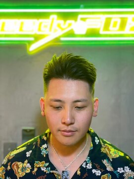 グリーディーフォックス 三軒茶屋(GreedyFOX) 波巻き/マッシュパーマ/ウルフ/ハイライト<理容室>三軒茶屋