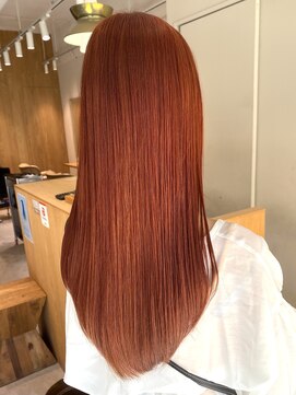 トリート 妙典店(TREAT) オレンジブラウン×ダブルカラー_TREAT妙典