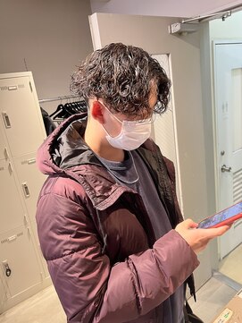 キャンディ 横浜(CANDY) 波巻きスパイラル/センターパート