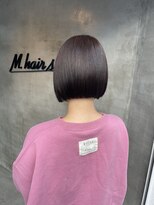 エムドットヘアーサロン(M. hair salon) 【門田美穂】コツも何もいらないステップボブ♪