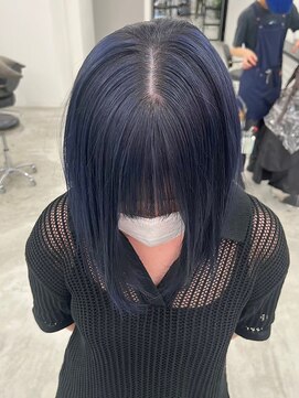 ジルスタジオ(JILL STUDIO) JILL STUDIO ミニボブ/ブルーパープル